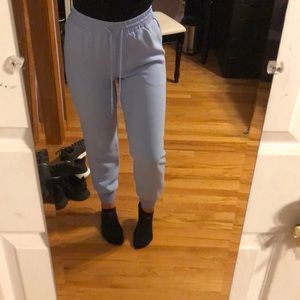 Blue joggers